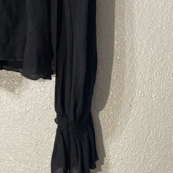 Jonathan Simkhai Black top with long sleeves - Size S - Picture 3 of 6